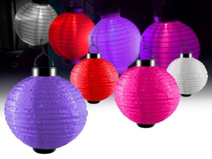 Soji Hanging Solar Lanterns x 4