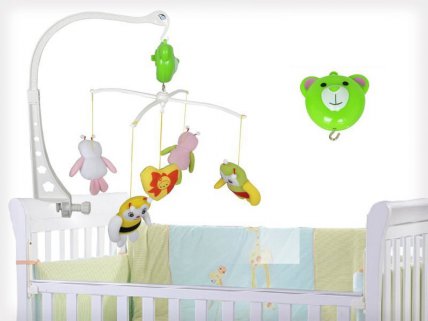 Baby Crib Mobile Bed Bell Toy Music Box