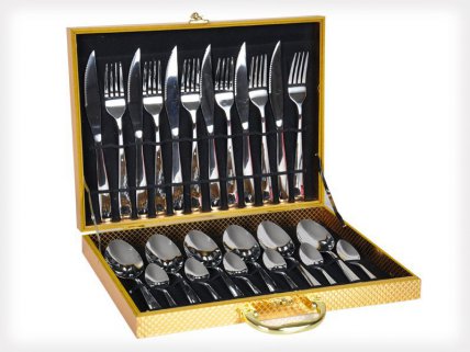 24 Piece Dinnerware Cutlery Set