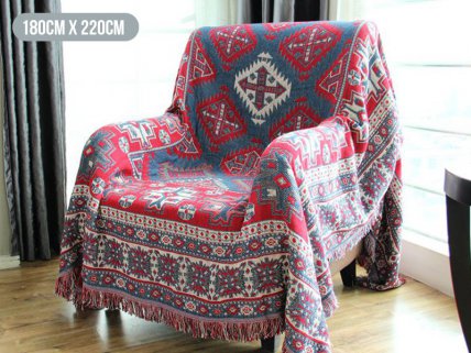 Retro Style Decorative Blanket/Cover