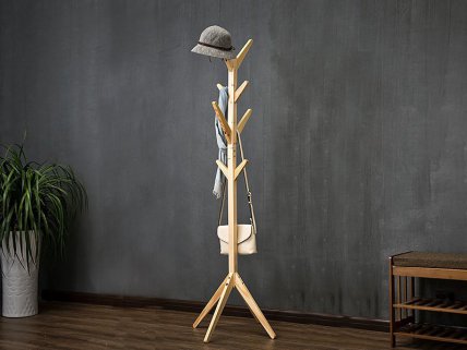 Modern Wooden Coat Stand