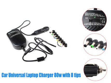 Universal Car Power Charger Adapter for Laptop