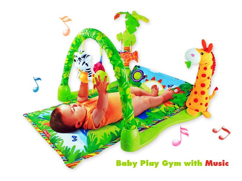 3 in 1 Baby Gym Play-Mat with Music