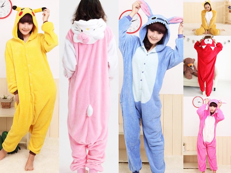 Animal Onesie Unisex Pyjamas