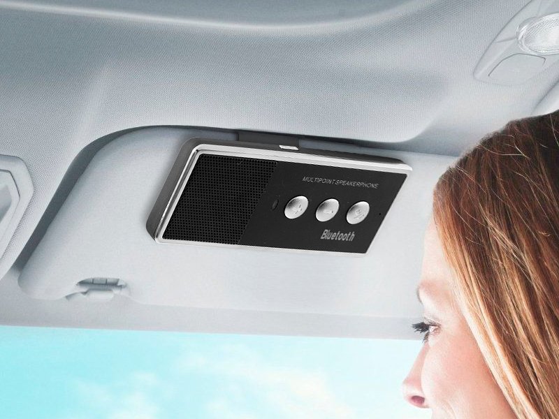 Bluetooth Handsfree Speakerphone Car Kit