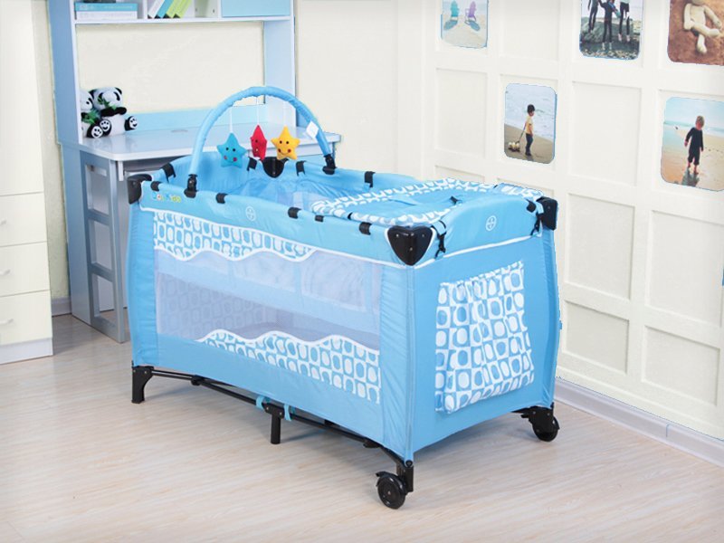 7 in 1 Baby Cot with Wheels and Toy Bar Crazy Sales We have the