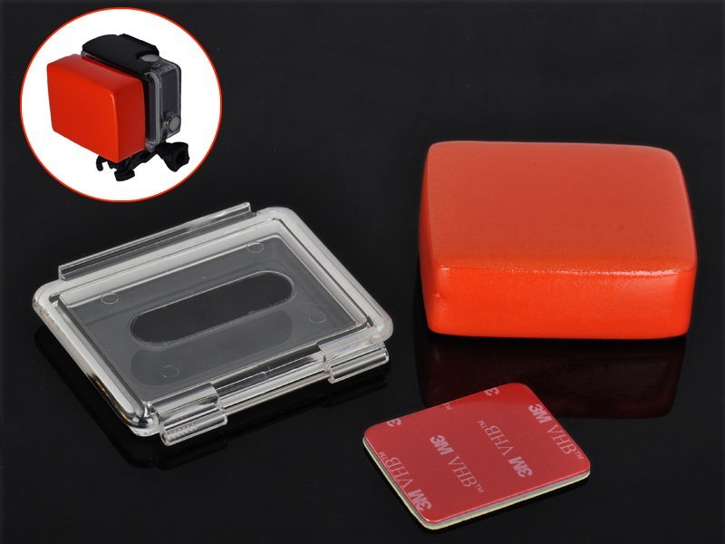 Gopro Hero Waterproof Back Shell with Buoy