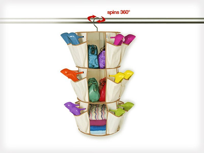 Hanging Carousel Closet Organiser Crazy Sales We have the best