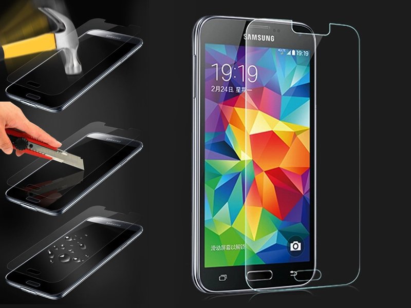 Tempered Glass Screen Protector For Samsung - 4pk