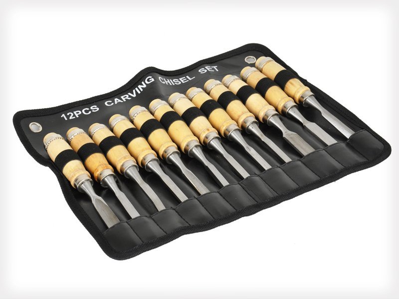 12 Piece Wood Carving Chisel Set @ Crazy Sales - We have 