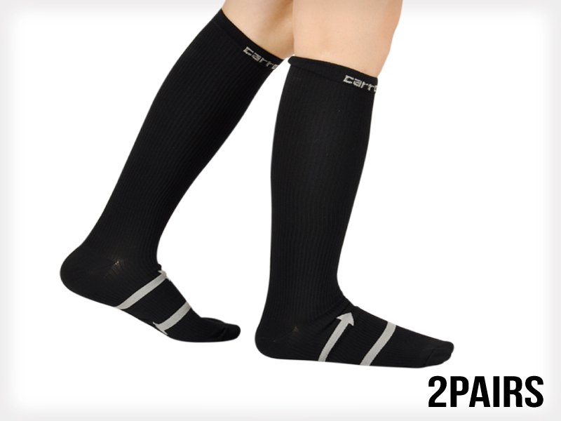 Fitness Compression Stockings  x 2 Pairs