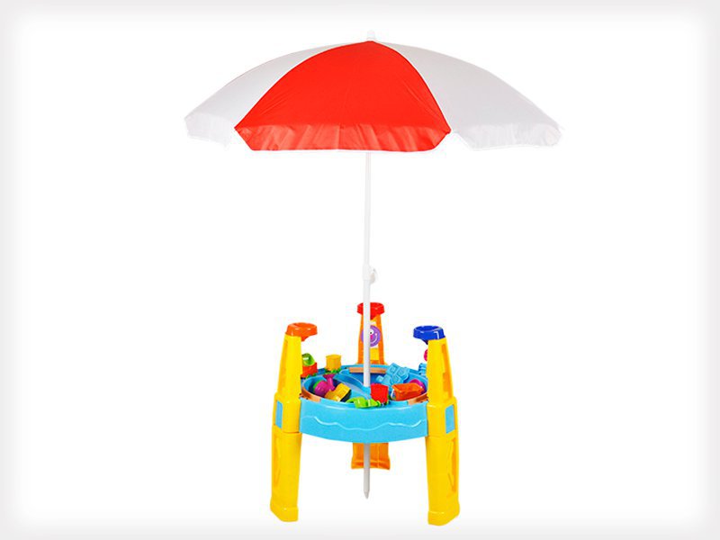 Outdoor Kids Water & Sand Table with Umbrella Crazy Sales We have