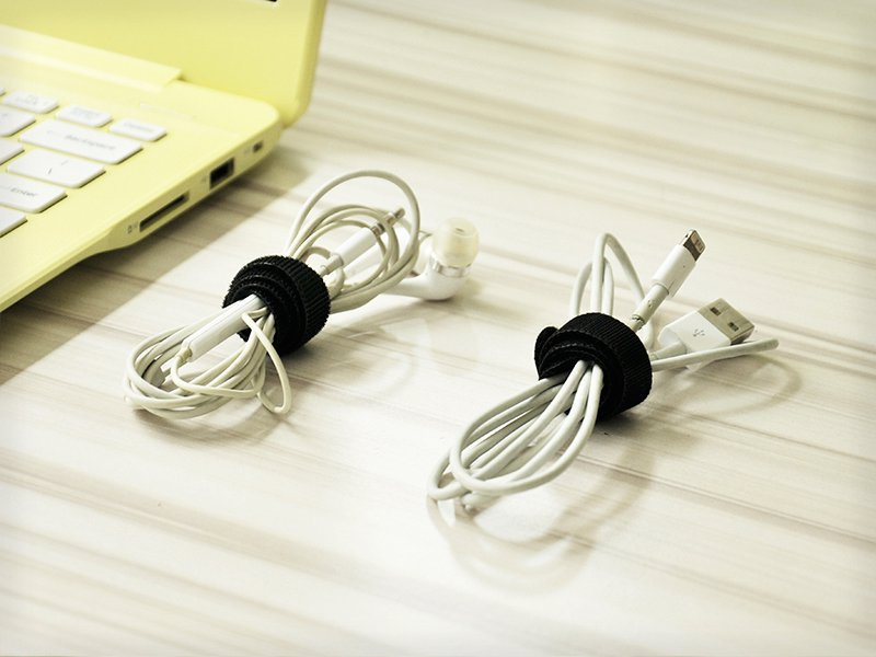 VELCRO REUSABLE CABLE LOOP STRAP TIES x 25