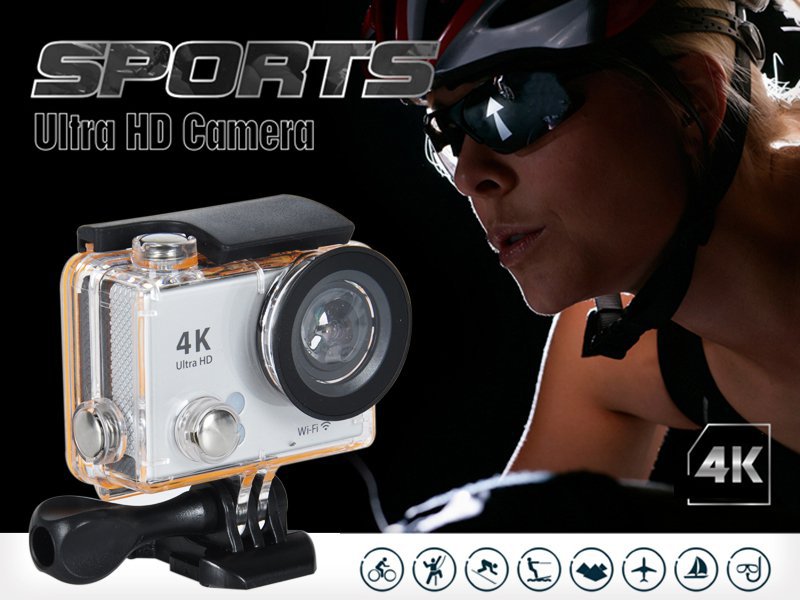 4K UHD WIFI Waterproof Sport Action Camera