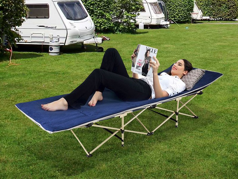Adjustable Outdoor Folding Camping Bed