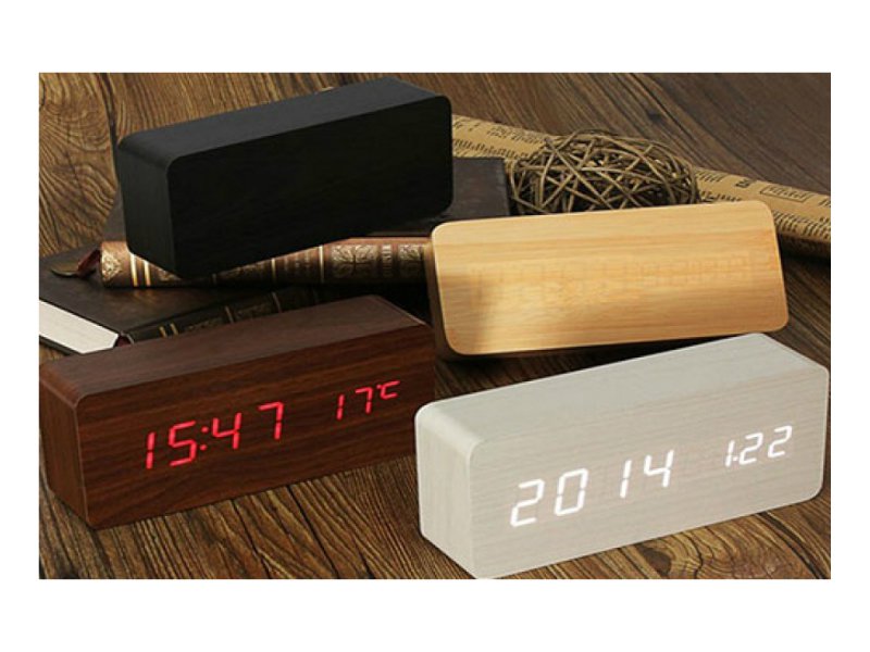 Digital Wooden Alarm Clock Crazy Sales We have the best daily deals