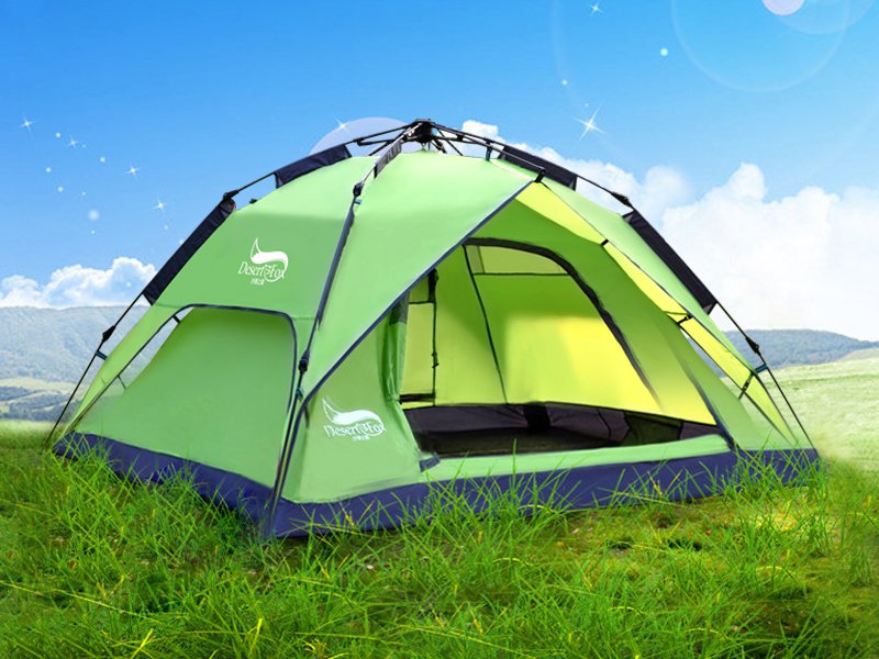 2 in 1 Pop-Up Camping Tent