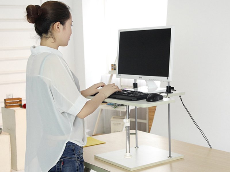 Height Adjustable Standing Desk Converter
