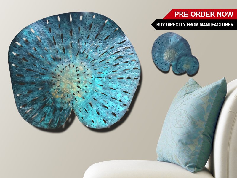 Wall Mounted Lotus Leaf