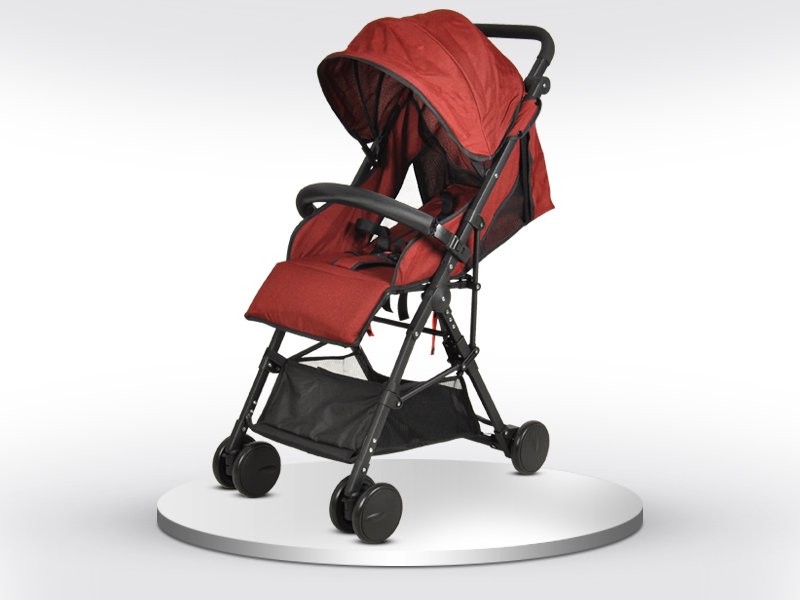 Foldable Baby Travel Stroller - Claret