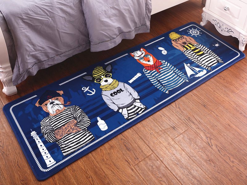 Kids Carpet Mat - 4 Dogs