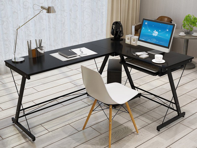 L - Shaped Computer Desk