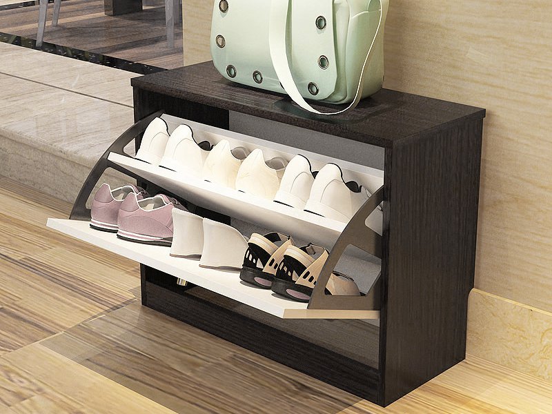 Single Drawer Shoe Cabinet