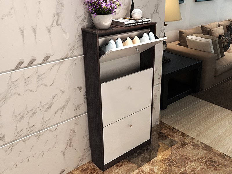 Three Drawer Shoe Cabinet