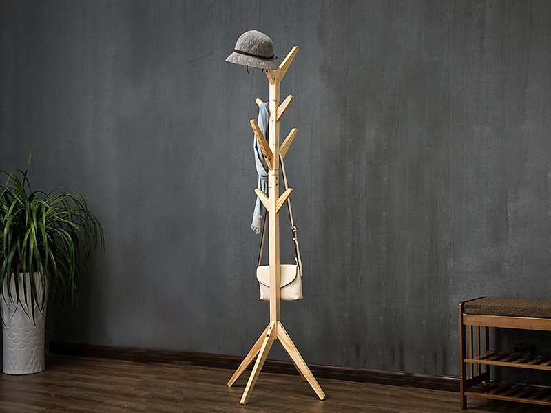 Modern Wooden Coat Stand
