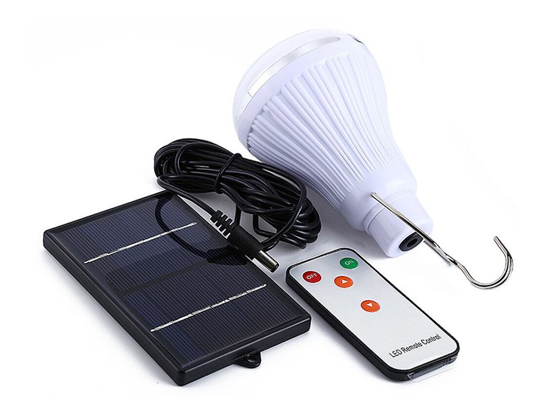 Solar LED Lighting System For Camping