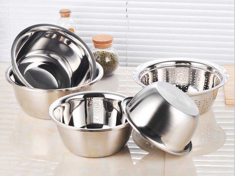 5Pc Stainless Steel Bowl Set