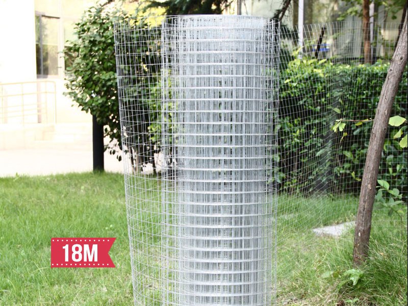 Wire Netting Mesh Galvanised Fence 18m