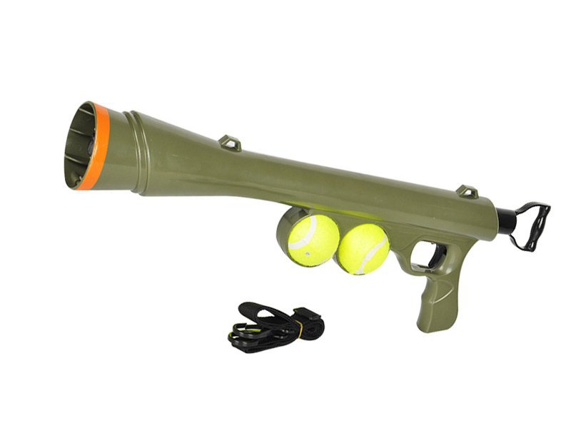Dog Ball Thrower Tennis Ball Gun Launcher Crazy Sales We have the