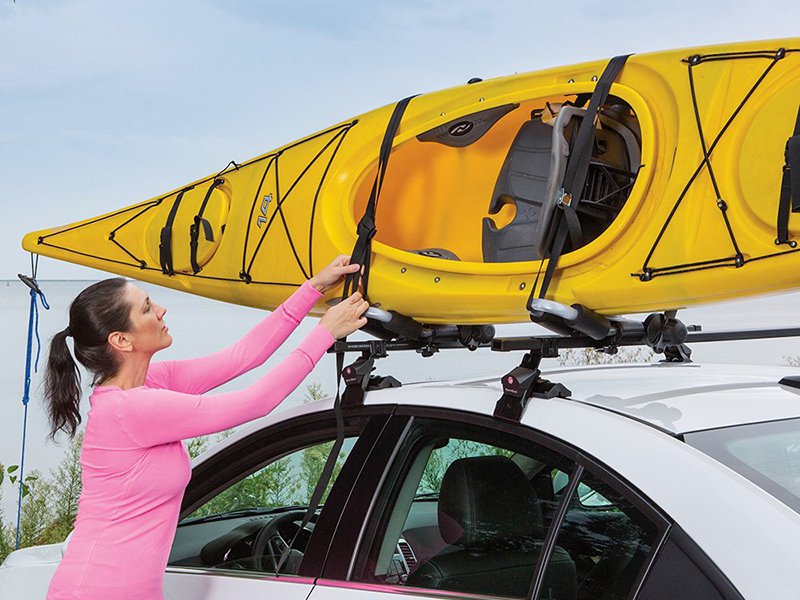 2Pc Folding Kayak Carrier Roof Rack