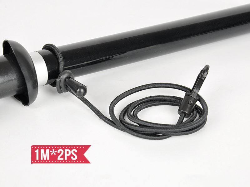 2Pc Coiled Kayak  Paddle and Rod Leash