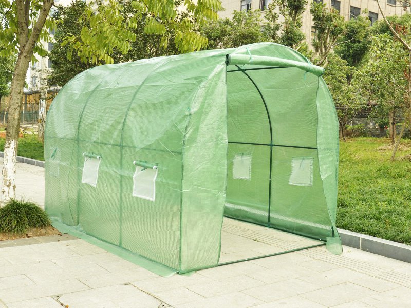 Polytunnel Greenhouse with PE Cover