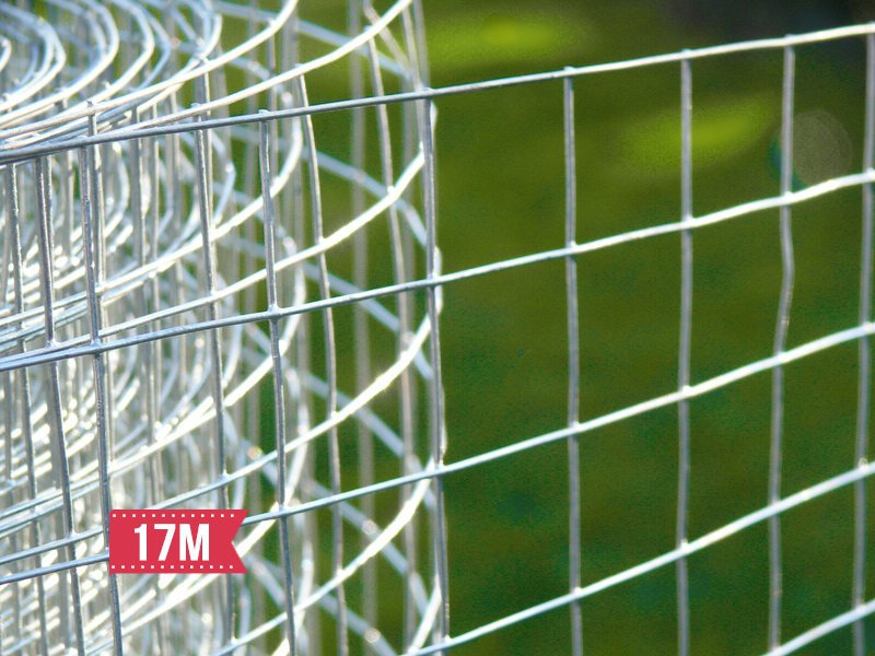 Wire Netting Mesh Galvanised Fence 17M