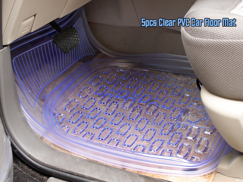 Clear PVC Car Mat 5pcs Crazy Sales We have the best daily deals