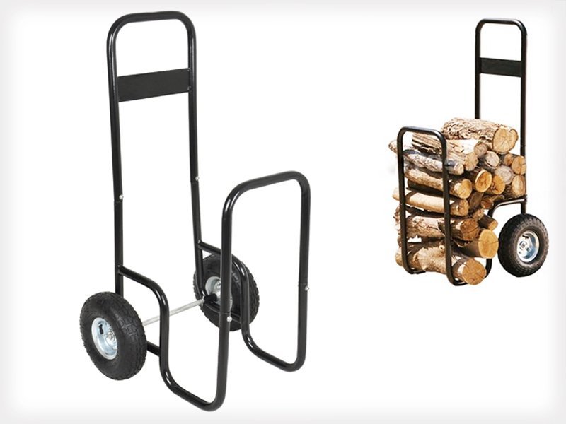 Firewood Trolley Cart For Logs
