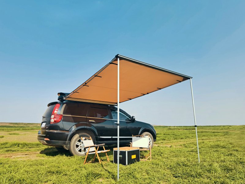 Pull-Out Car Awning Roof Shade 250x250cm