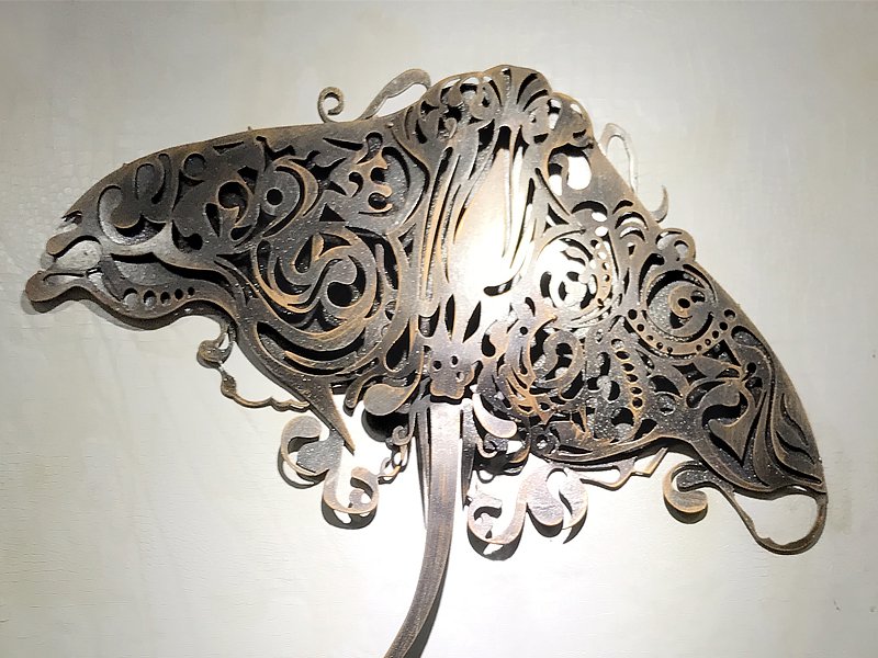 Stingray Metal Wall Art @ Crazy Sales - We have the best daily deals