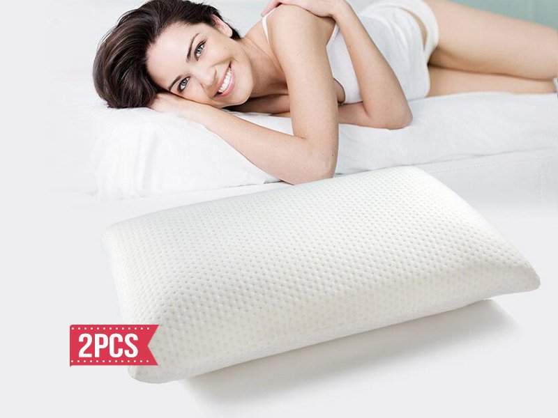 2 x Premium Memory Foam Pillows