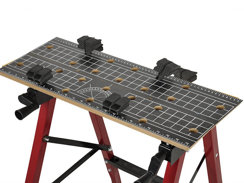 Adjustable Sawhorse Work Bench Black Crazy Sales We have the best