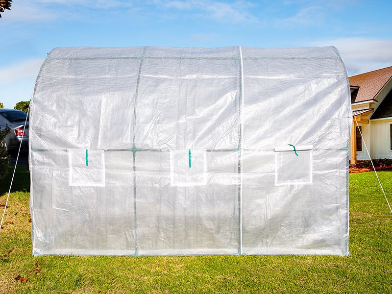 Polytunnel Greenhouse with PE Cover 3m