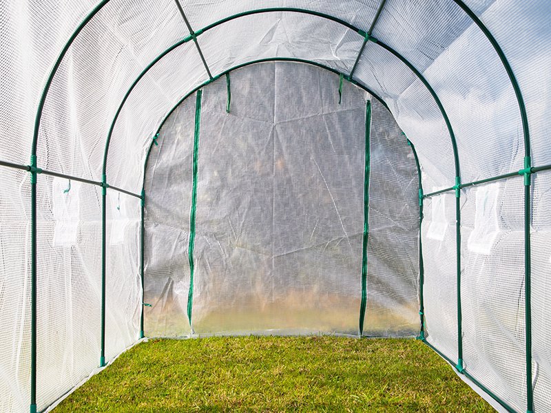 Polytunnel Greenhouse with PE Cover 3m