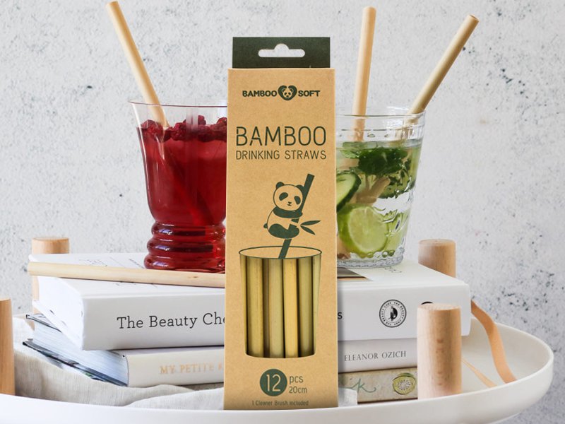 Bamboo Straw - ECO Pack 12PC