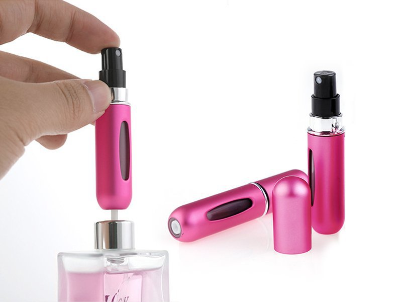 Refillable Perfume Atomizer Bottle 5ml - Pink