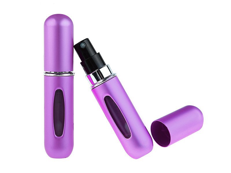 Refillable Perfume Atomizer Bottle 5ml - Violet