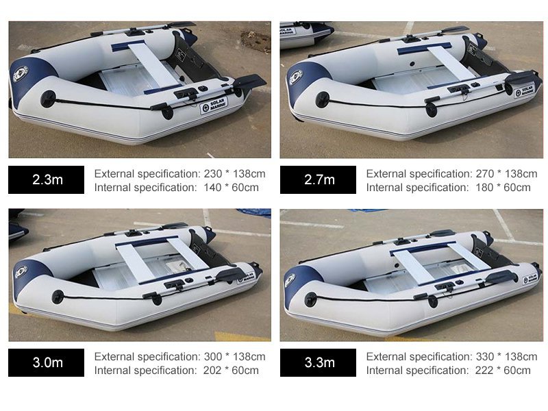 Inflatable Dinghy Boat Aluminum Floor 2.3m Crazy Sales We have the