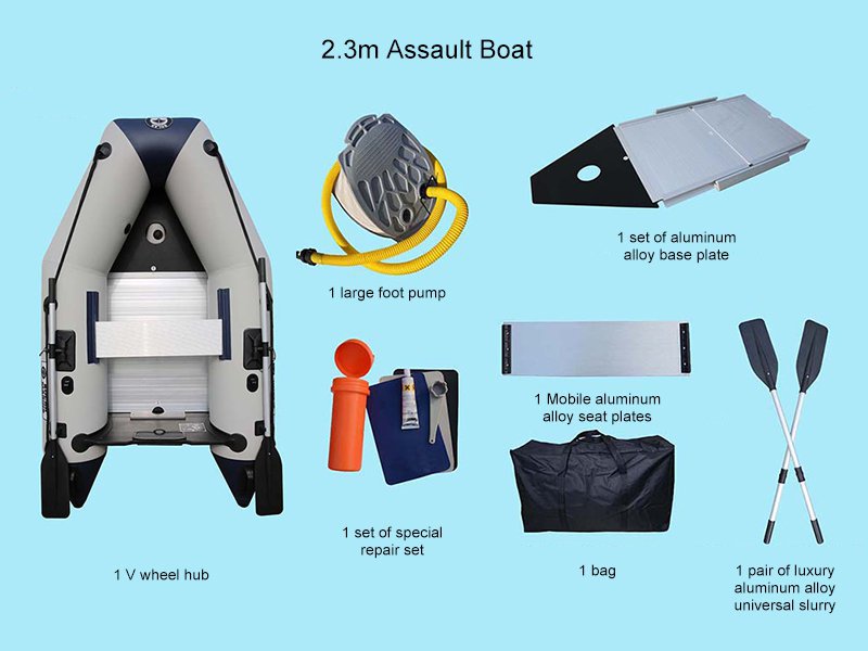 Inflatable Dinghy Boat Aluminum Floor 2.3m Crazy Sales We have the